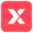 Werbematerial Lexware Office: Signet Kachel rot